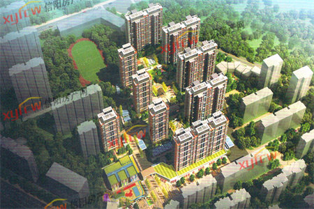 金地翰林3室1厅1卫77㎡车库24